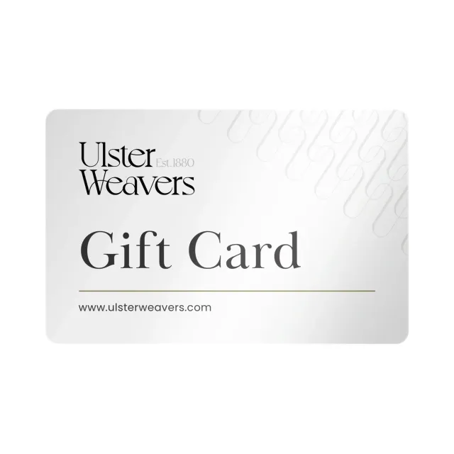 Ulster Weavers e-gavekort digitalt 5 års gyldighed