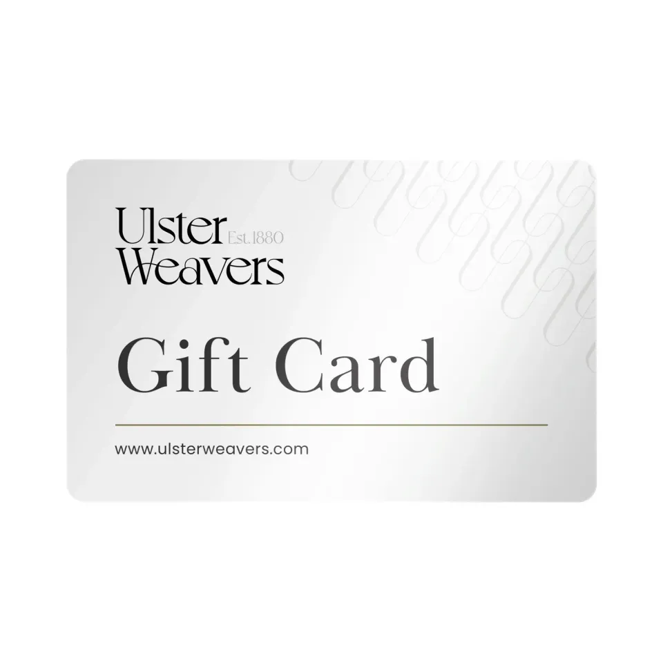Ulster Weavers e-gavekort digitalt 5 års gyldighed