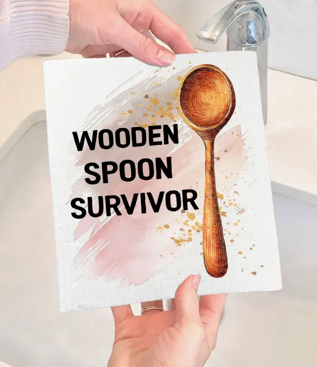 Avery Lane Gifts Wooden Spoon karklud svensk 17x20 cm