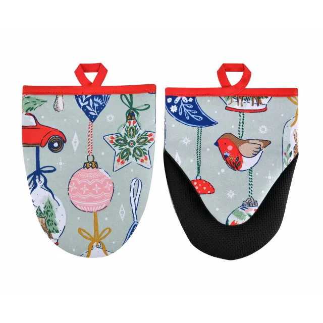 Ulster Weavers Christmas Ornaments ovnhandsker 2-pak