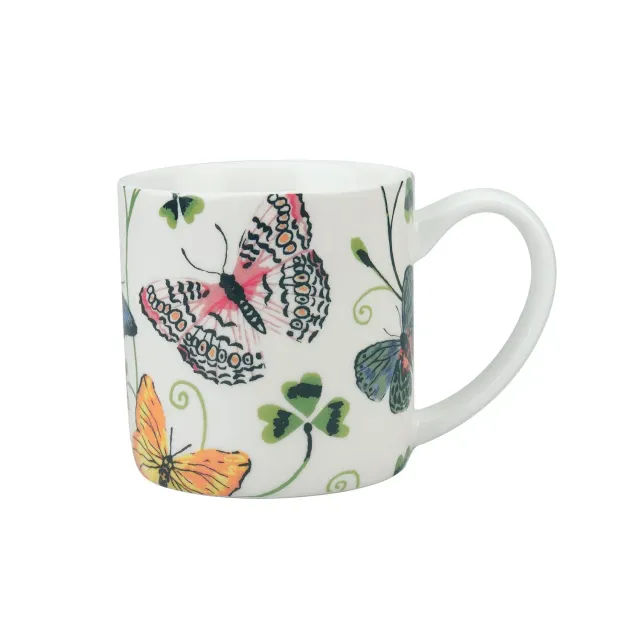 Ulster Weavers Butterfly Grove krus blå benporcelæn