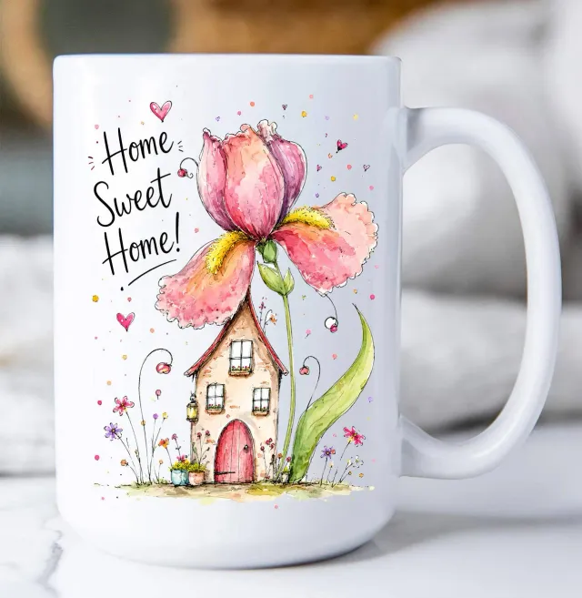 Avery Lane Gifts Home Sweet Home krus 443 ml blomster