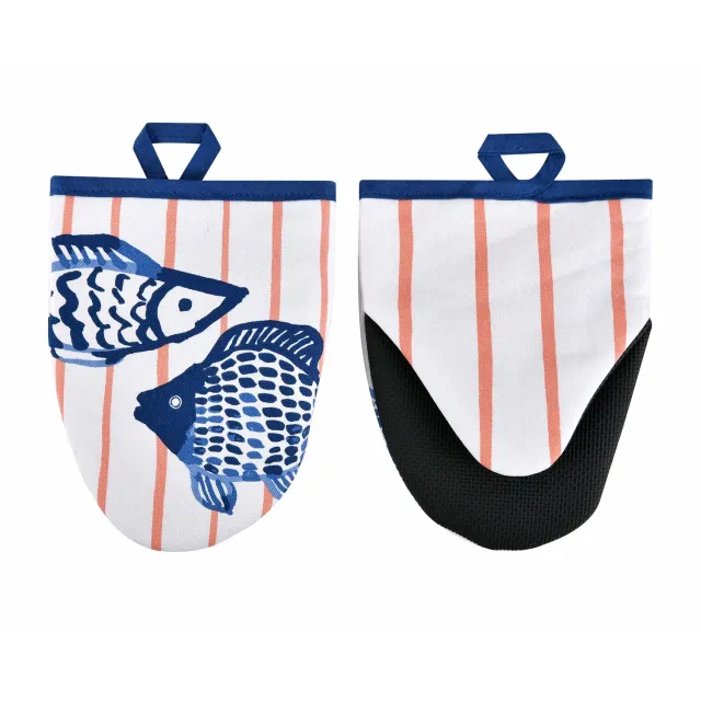 Ulster Weavers Catch of the Day ovnhandsker 2 stk blå