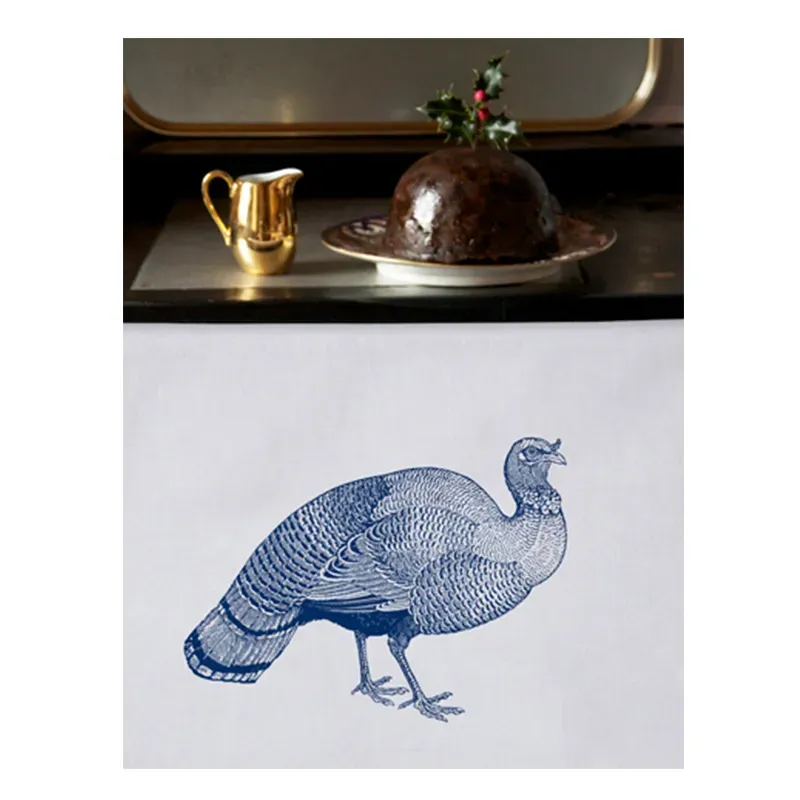 Thornback & Peel Turkey viskestykke 45x75 cm hør