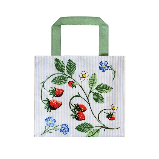 Ulster Weavers Strawberry Patch shopper lille grøn PVC