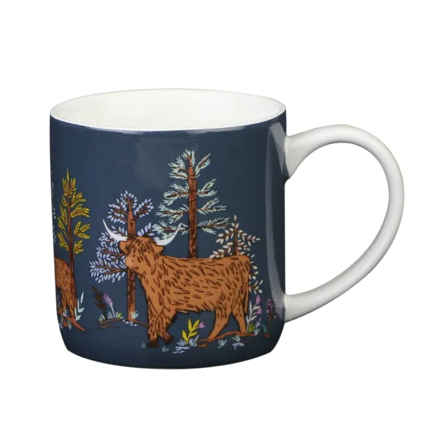 Ulster Weavers Connie the Cow krus benporcelæn navy