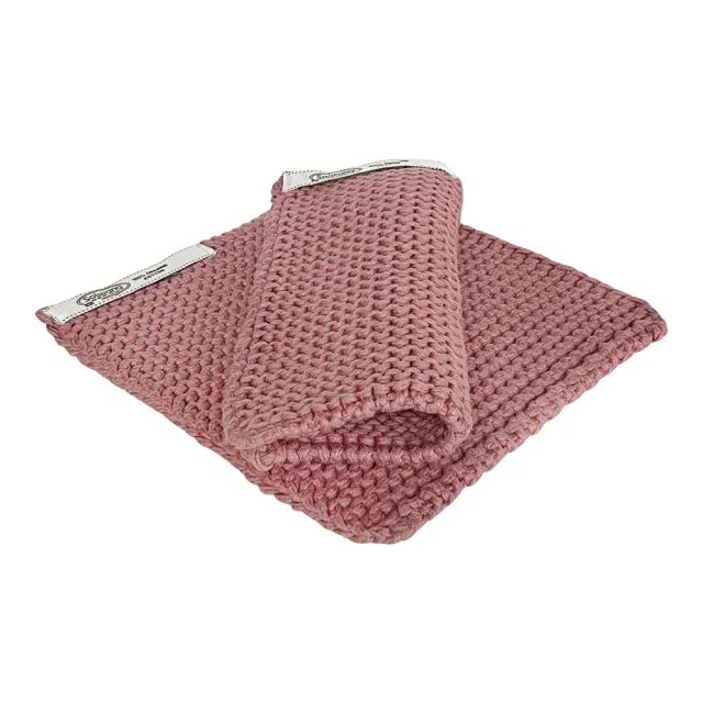Solwang Mørk Smoky Rose grydelapper 2 stk økologisk